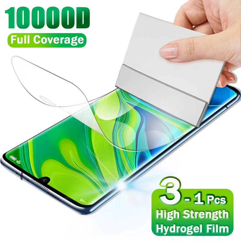 Pellicola Idrogel Per Xiaomi Mi 11 Ultra 11 Lite 5G Mi13T Pro Screen Protector Mi Note 10 Lite Mi 8 9 10 11 T I Pro Ultra Not Glass