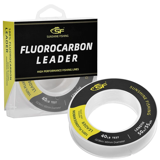 Sedal Pesca Fluorocarbono 100 % 25 m