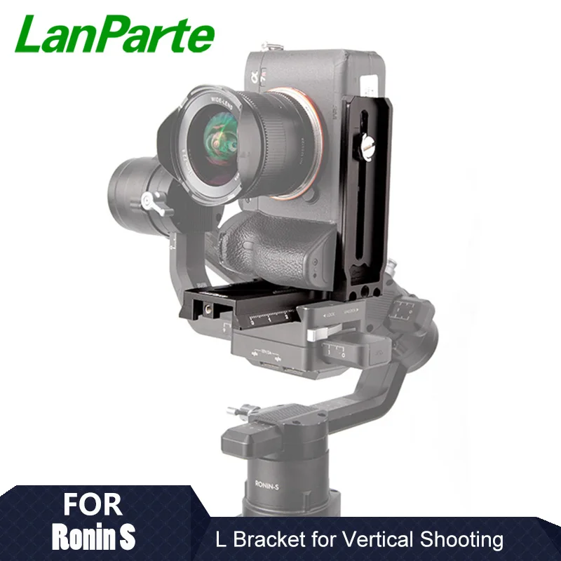 

Lanparte Ronin S L Bracket Plate for Vertical Shooting for DJI Gimbal Accessories for DSLR Camera