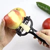 3 in 1 Kitchen Gadget Accessories Potato Peeler Multifunctional 360 Degree Rotary Vegetable Peeler Cutter Melon Planer Grater ► Photo 3/6