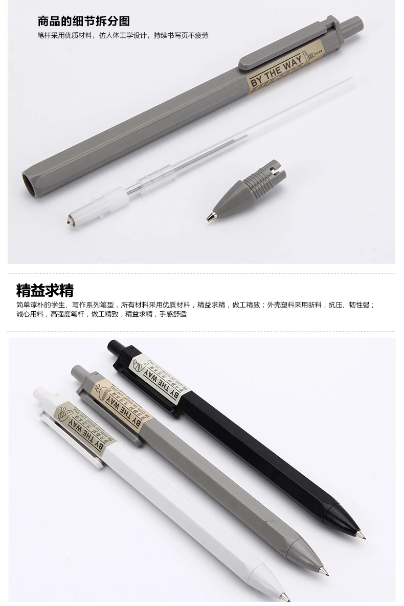 SIXONE 3 шт./компл. простой карандаш 0,7 мм 0,5 мм простой Стиль студентов Пресс Тип подвижный карандаш принадлежности для студентов