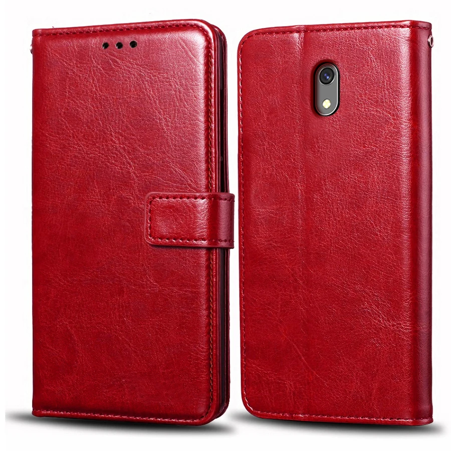 Кожаный чехол-книжка в стиле ретро для Xiaomi Redmi 8A, чехол для Redmi 8A, 8 A, чехол-книжка для Redmi 8A, чехол-кошелек с подставкой для карт и магнитной застежкой