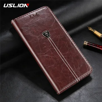 

USLION PU Leather Phone Case For iPhone 7 6 6S 8 Plus Flip Wallet Card Slots Bag Cases For iPhone 11 Pro Max X XS Max XR Cover