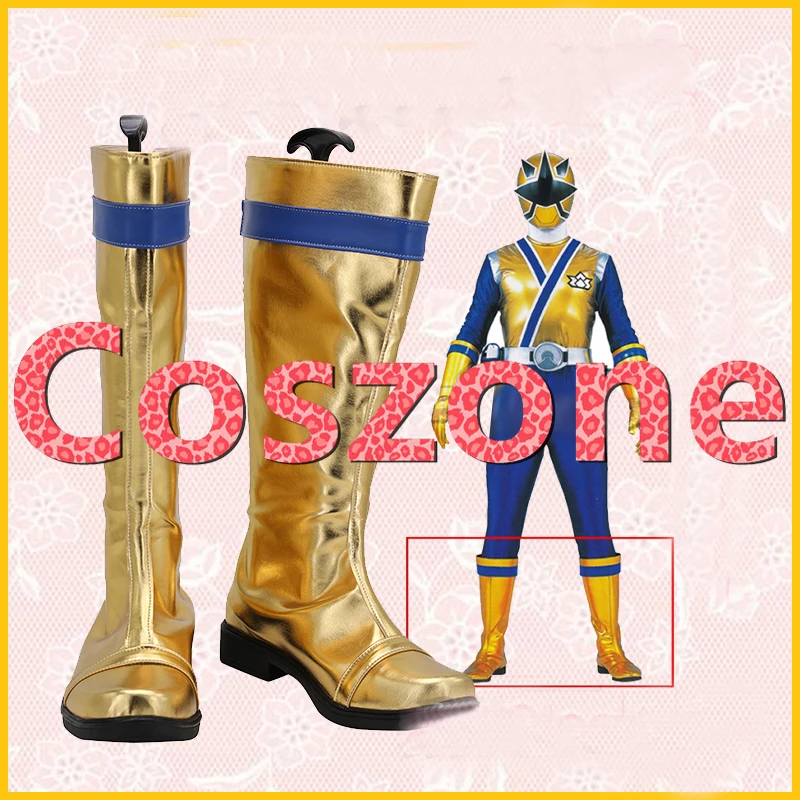 Tokusou Sentai Dekaranger Обувь для костюмированной вечеринки с изображением жасмина