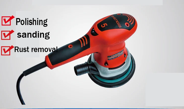 

2020 NEW 6 inch Professional 6 Speed Control Brushless Electric Sander / Polishing/rust removal With Vacuum