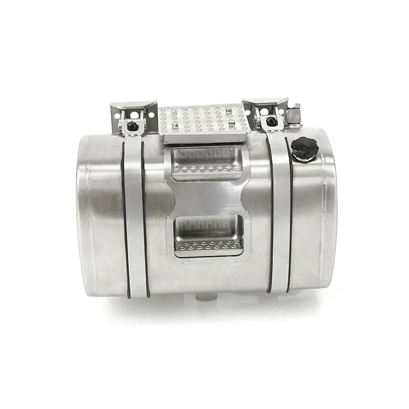LESU 90MM Metal Simulation Tank for 1/14 TAMIYA VOLVO FH16 RC Tractor Truck Trailer DIY Car Model