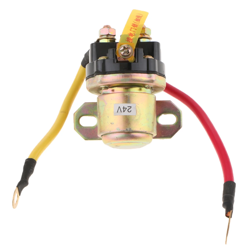 Car Truck Motor Heavy Duty Split Charge Starter Normally Open Relay 150A 24V