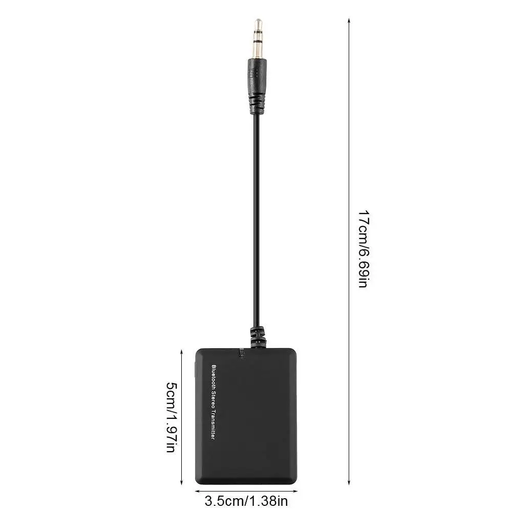 Kuulee Bluetooth передатчик аудио 3,5 мм Передатчик Адаптер для ТВ ПК MP3 наушников