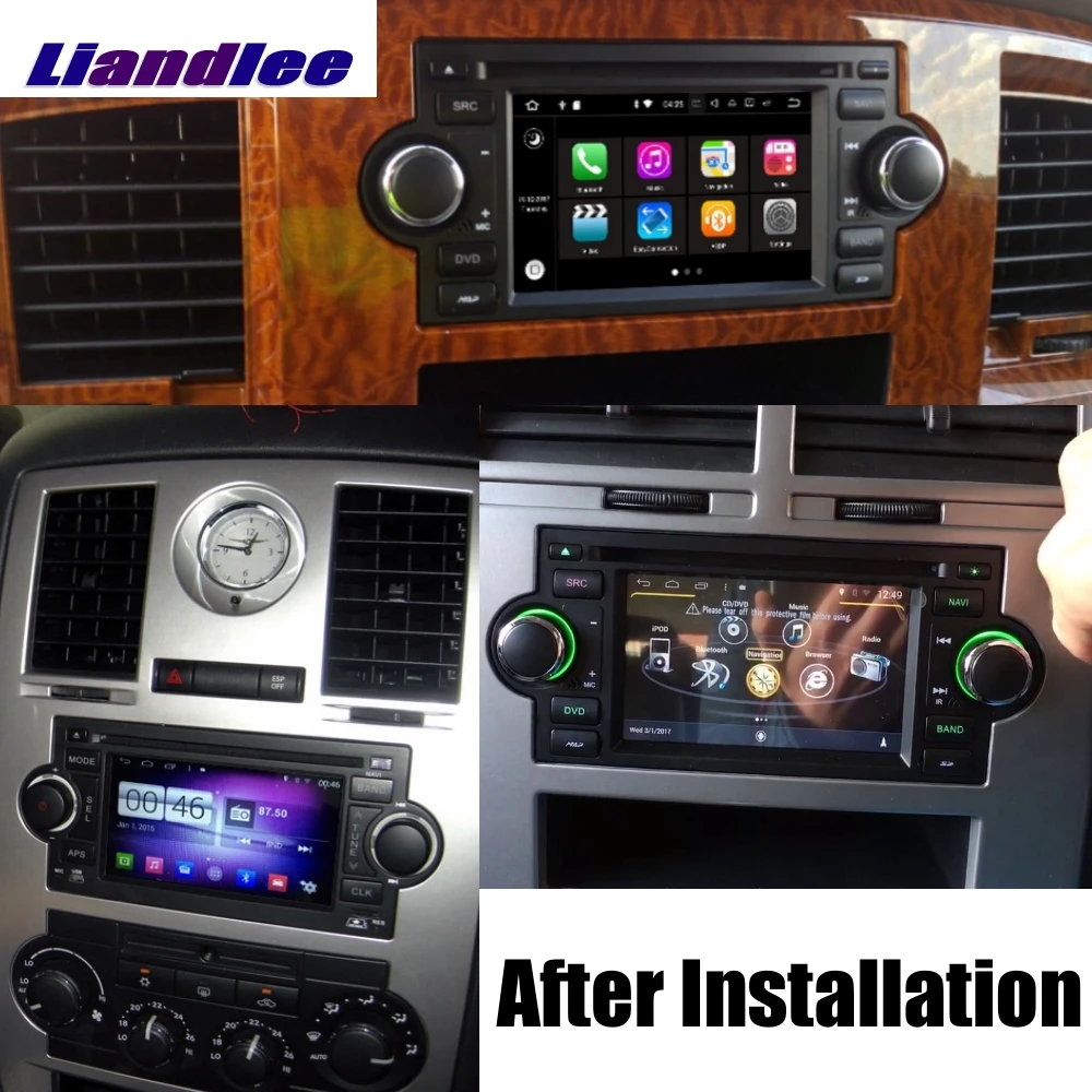 Автомагнитола Liandlee для Dodge Magnum 2005 ~ 2007 Android CD DVD плеер GPS Navi навигация карты камера OBD