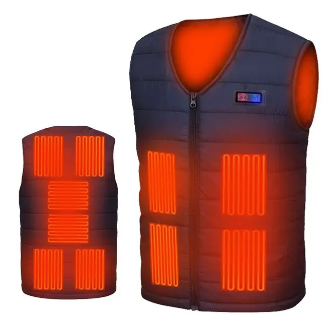 11 Area Heating Vest: Smart Temperature Control for Winter Warmth