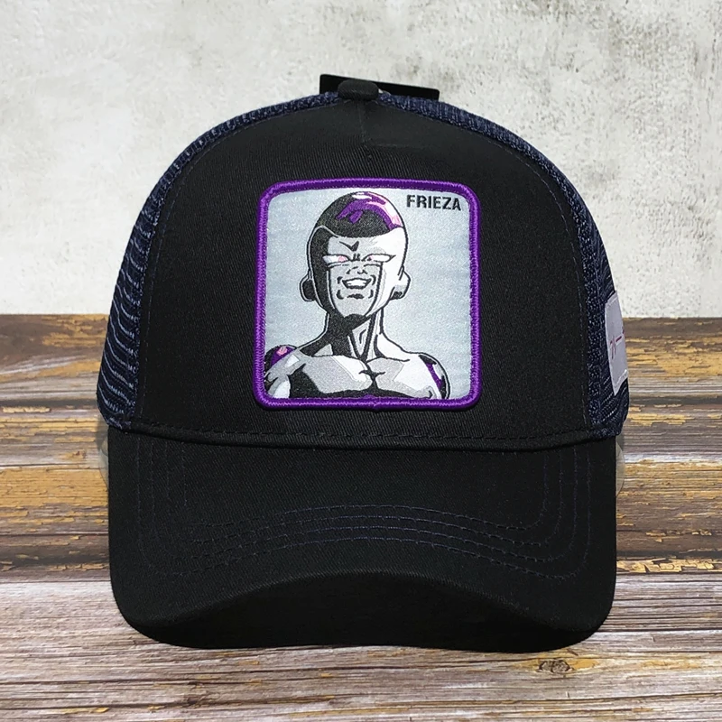 casquette dragon ball бренд dragon ball Z FRIEZA Кепка Snapback Дальнобойщик папа шляпа мультфильм аниме ролевая Кепка Snapback хип-хоп кепка s