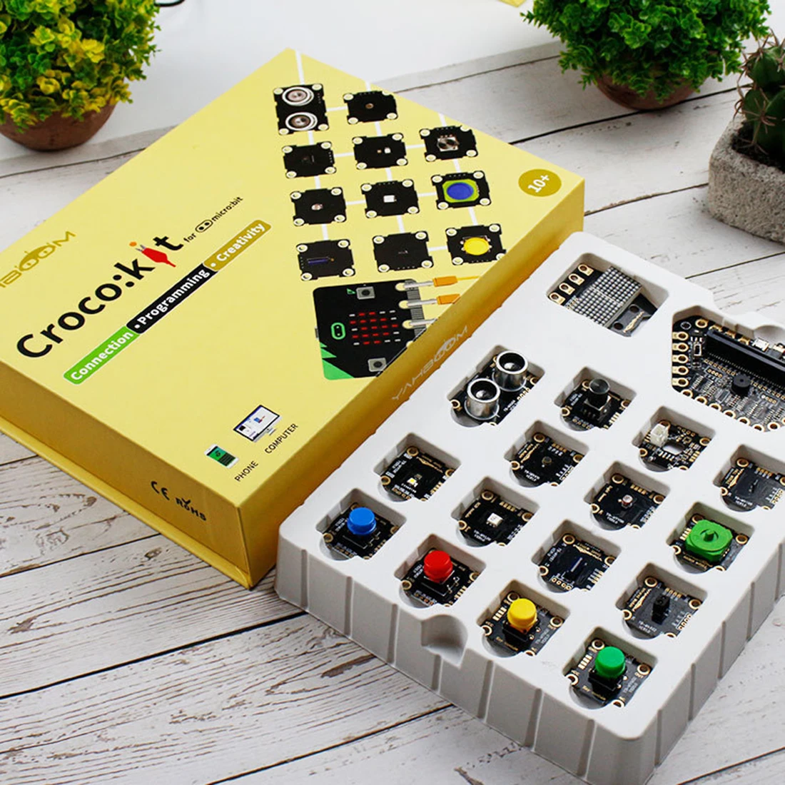 price reduction  Program Intelligent Robot Sensor Starter Kit Steam Programming Toys Education Development Board Exp