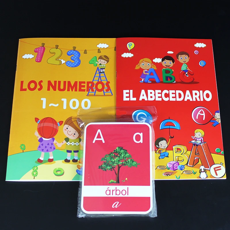 Baby cadeau jouet jeu livre éducation Flash Cards-numéros 1-100 pour enfant bébé 