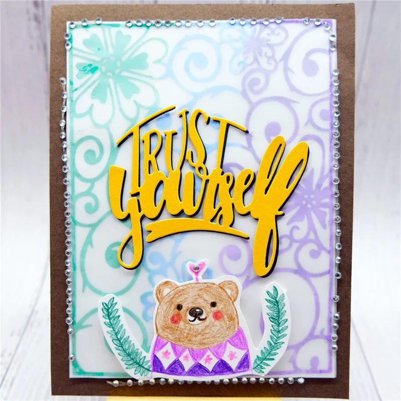 

Naifumodo Dies Flower Frame Metal Cutting Dies for DIY Scrapbooking Craft Card Embossing Die Cut New Template Stencil