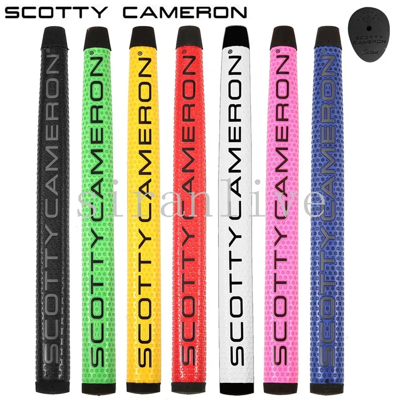 

MTD Midsize Golf Putter Grip 7 Colors High-tech Sticky PU Leather Good Putter Grips