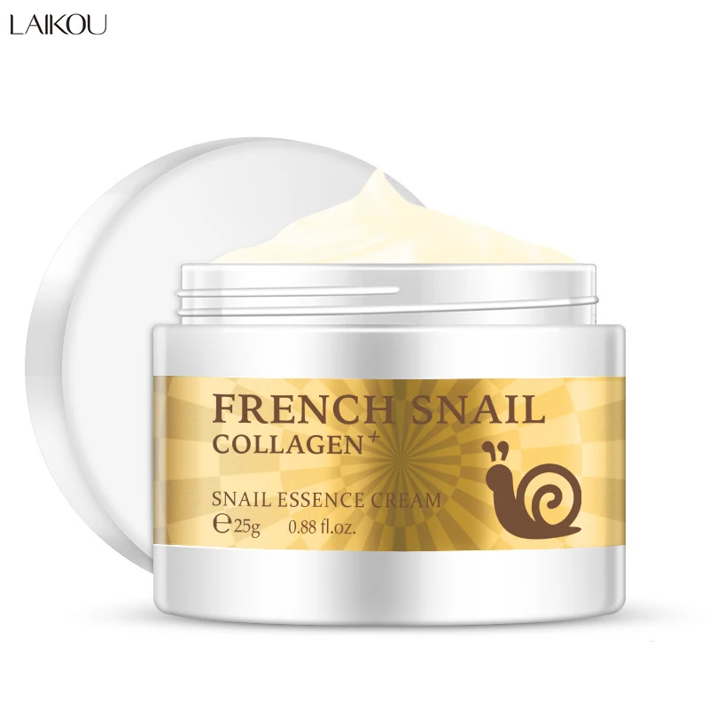 

Snail Face Cream Beauty Skin Care Cosmetic Day Cream Hyaluronic Acid Moisturizer Anti Wrinkle Aging Nourishing Face Care