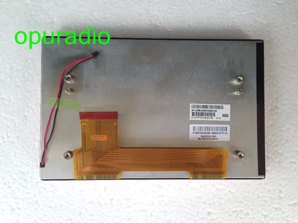 Бесплатная доставка Новый оригинальный 7 ''дюймовый C070VW04 V1 V6 ЖК-дисплей