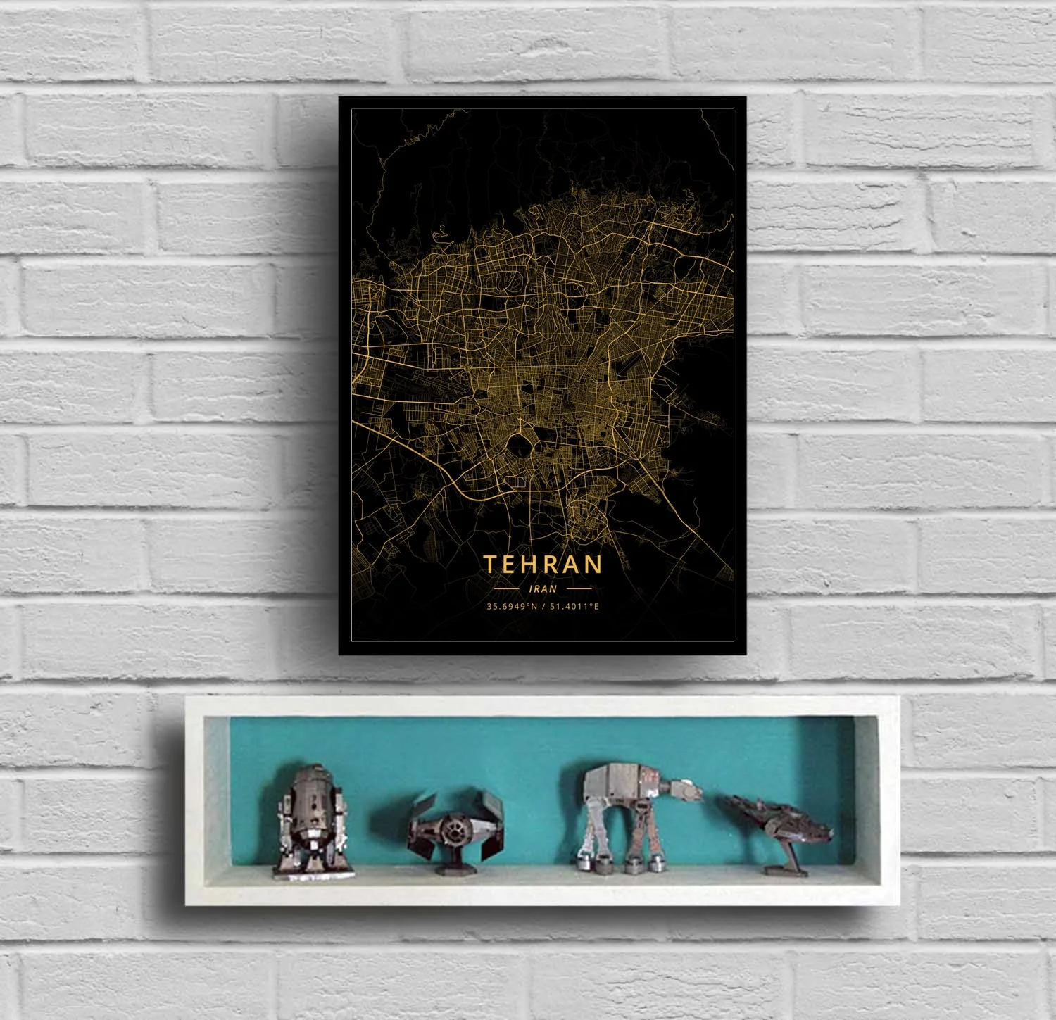 Tehran Иран плакат