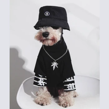 

Summer Pet Dogs Shirts Cat Clothes Sun Protection Clothes for Pet Clothing Puppy Cat Outfit Parent-child T-shirt Men Cat Clothes
