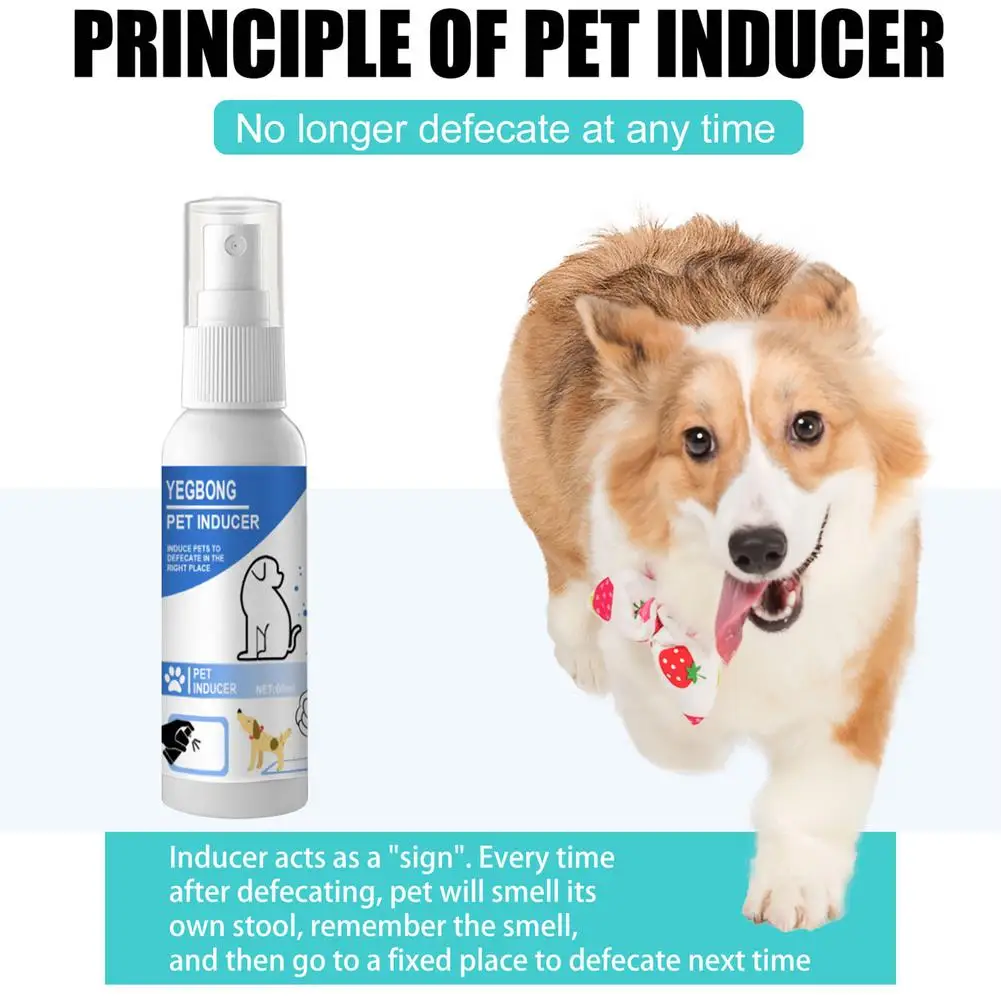 30ml Pet Dog Spray Inducer Toilet Training Puppy Positioning Defecation Potty Effective |