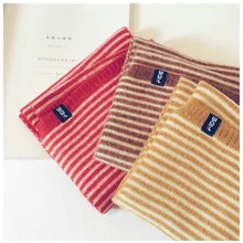 Корейский полосатый разноцветный детский шарф Зимний вязаный теплый Снуд шарф Детская уличная одежда Классическая мода толстый воротник