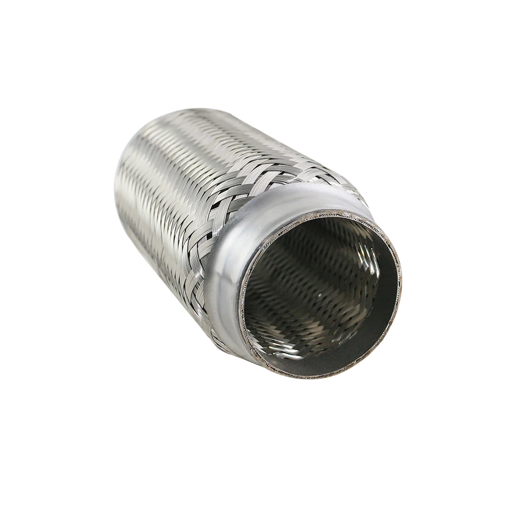 Free Ship double wall Stainless Steel 201 2''/2.5"/3'' Exhaust flexible pipe | Автомобили и мотоциклы