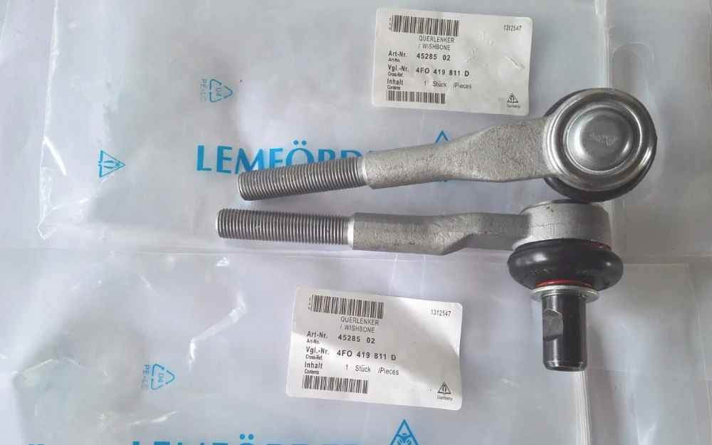 

NEW Genuine 2pcs Front Outer Steering Tie Rod Ends For Audi A4 A6 Quattro S4 S6 4F0419811D 4F0 419 811 D