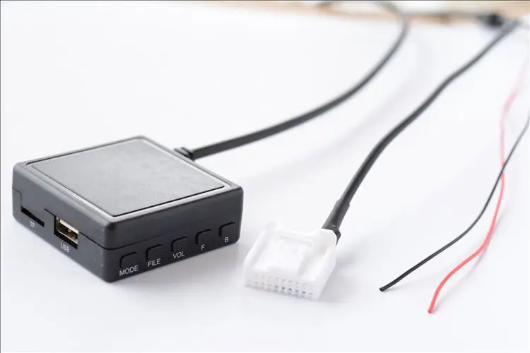 Автомобильный Bluetooth 5,0 беспроводной HIFI Bluetooth Aux микрофон адаптер TF USB флэш-накопитель для пластиковая пилочка для ногтей Reiz