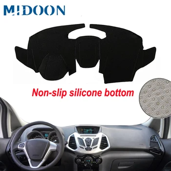 

MIDOON Car Dashboard Cover Dash Mat Dash Board Pad Carpet Automobile Dashmat Anti-UV For Ford EcoSport 2013 2014 2015 2016 2017