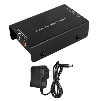 

PP900 Ultra-Compact Phono Preamp Preamplifier RCA Input Output Signal Amplifier 203A