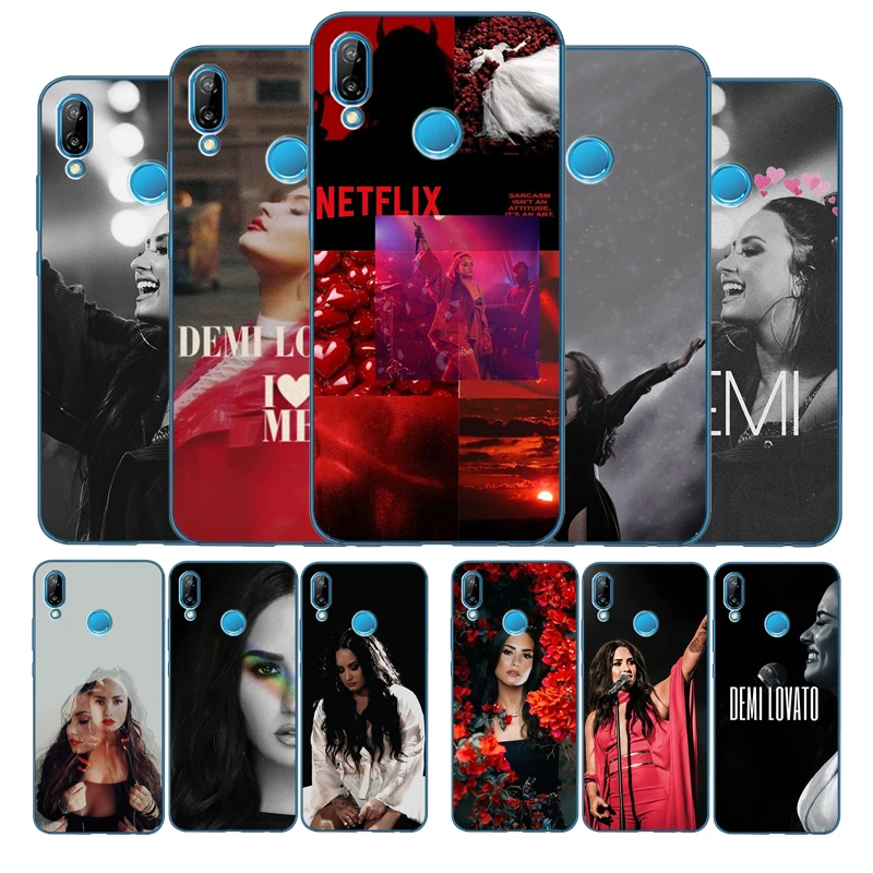 Demi Lovato чехол для Huawei P8 P9 P10 P20 P30 P40 Psmart Lite Plus Pro чехлы телефонов Y5 Y6 Y7 2017 2018 мягкий |