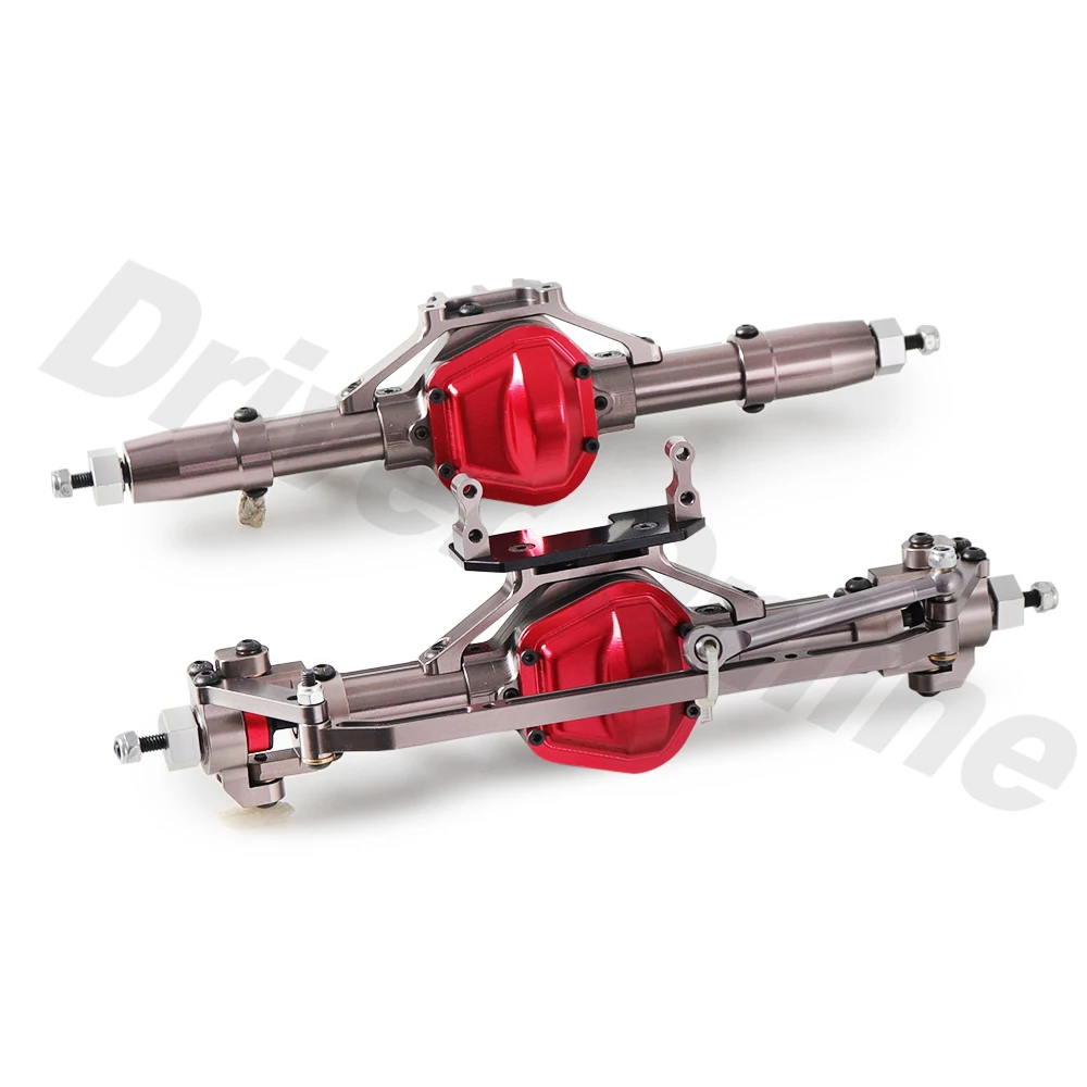 Rear Axle Housing Set Assembly for Axial SCX10 110 D90 RC Car CNC