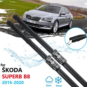 

Car Wiper Blades for Skoda Superb 3 B8 3V 2016 2017 2018 2019 2020 MK3 Front Windscreen Windshield Wipers Car Accessories