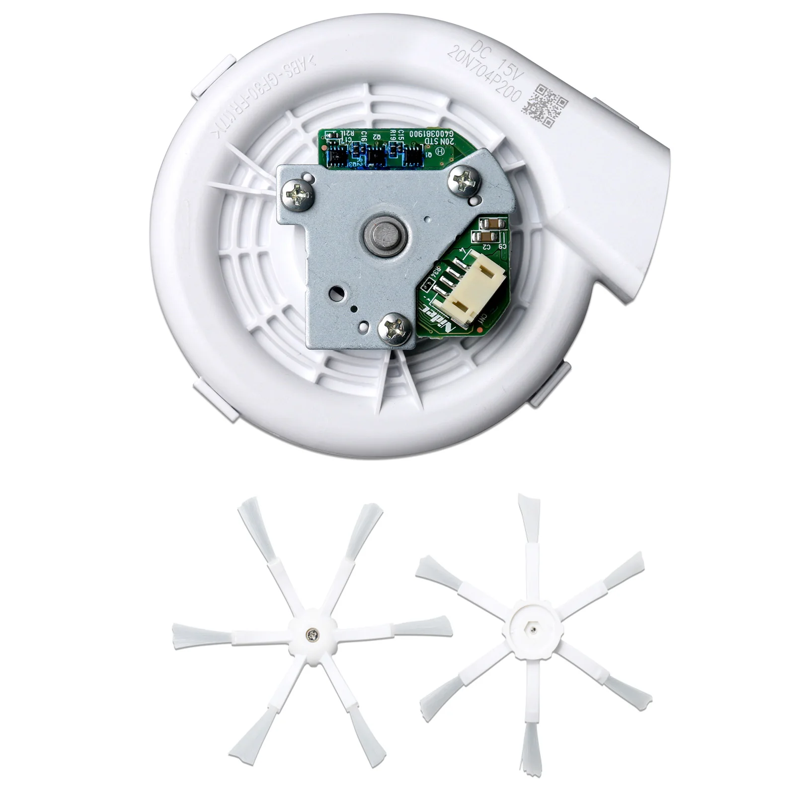 Для Xiaomi 2nd Gen Roborock S50 S51 S55 Запчасти для пылесоса двигатель вентилятор двигатель и 6 рук боковые щетки