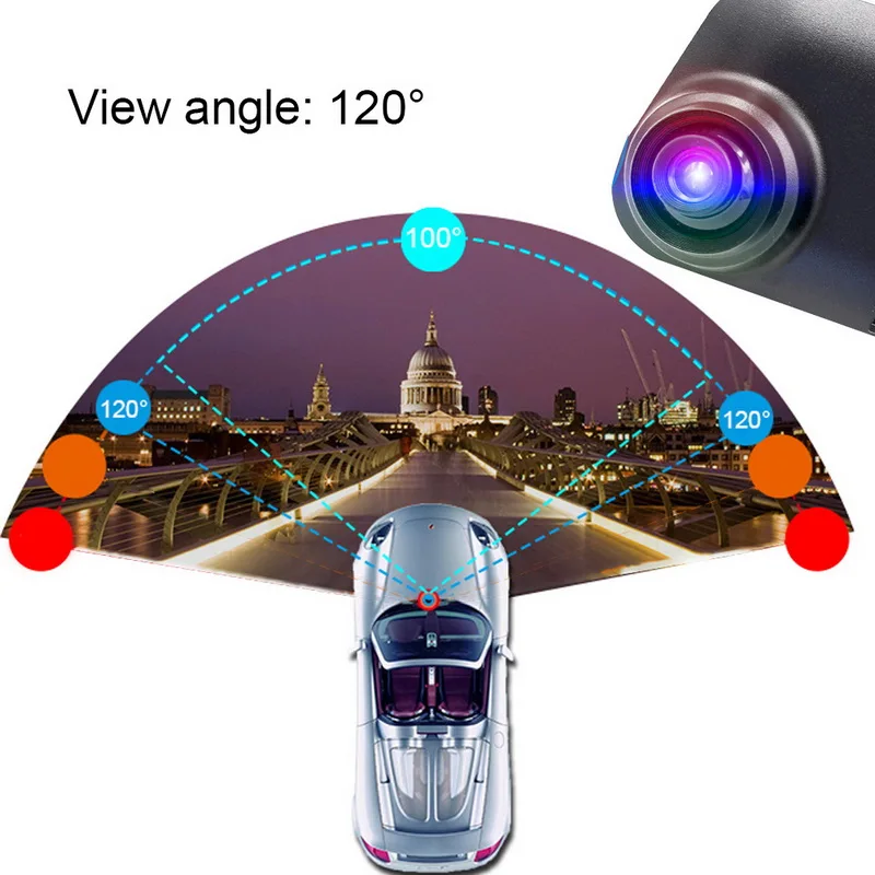 4," Автомобильный видеорегистратор камера Full HD 1080P камера заднего вида видео зеркало вождения рекордер ночного видения циклическая запись камера с двумя объективами