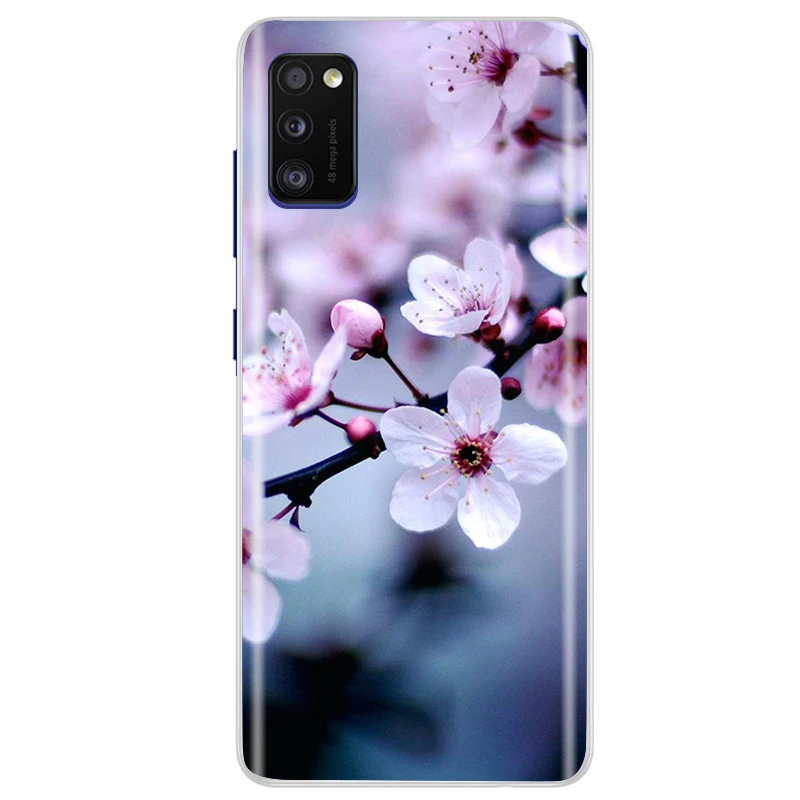 Case For Samsung Galaxy A41 Case Soft TPU Back Cover Silicone Case For Samsung Galaxy A41 A 41 SM-A415F Clear Phone Case Fundas mobile pouch