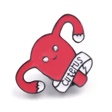 Креативные аксессуары, абстрактное моделирование матки, брошь, мультфильм, капля масла, сплав, одежда, от производителя, прямые продажи