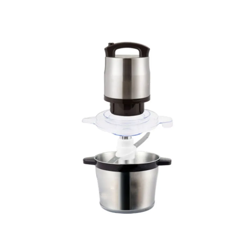 6l Stainless Steel Meat Grinder Chopper Automatic Electric Mincing Machine  High-quality Household Or Commercial Food Processor - Meat Grinders -  AliExpress