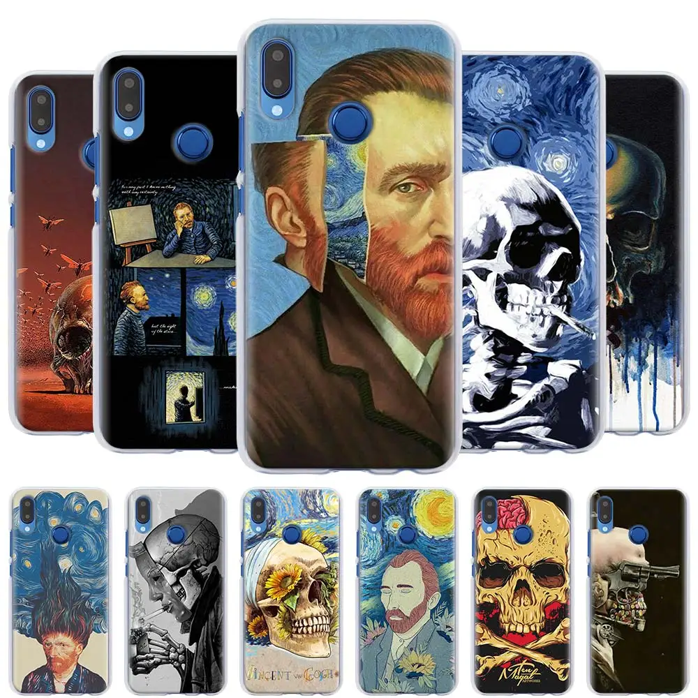 Винсент Ван Гог чехлы для телефонов с черепом Huawei Y5p Y6p Y7p Y8p Y8s Y9s Y6 Y7 Y9 Honor 10i 10 Lite 20 Pro