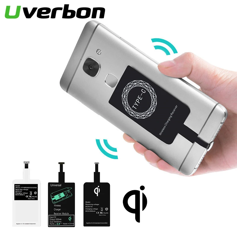 Универсальное беспроводное зарядное устройство Qi Беспроводное зарядное устройство адаптер приемник модуль для iPhone X 6 7 8 Plus samsung S7 S8 edge Note 8