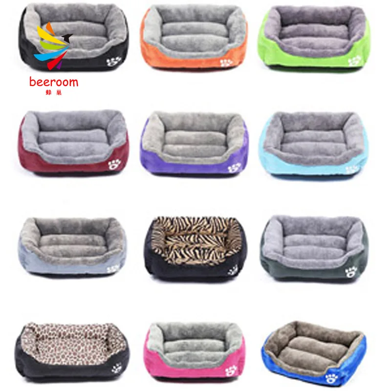 

Large Pet Cat Dog Bed 15 styles Warm Cozy Dog House Soft Fleece Nest Dog Baskets House Mat Autumn Winter Waterproof Kennel