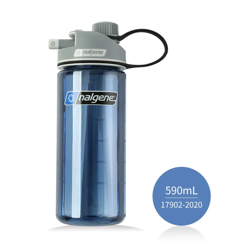 Nalgene открытый спортивный чайник для воды Многофункциональная Пластиковая чашка на присоске 590 мл герметичная походная велосипедная дорожная бутылка - Цвет: 1790-2020