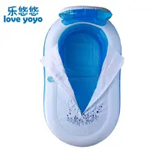 Домашняя утолщенная Надувная складная Одиночная ванна для взрослых купальное тело может лежать в пластиковая Ванна сковорода Ванна