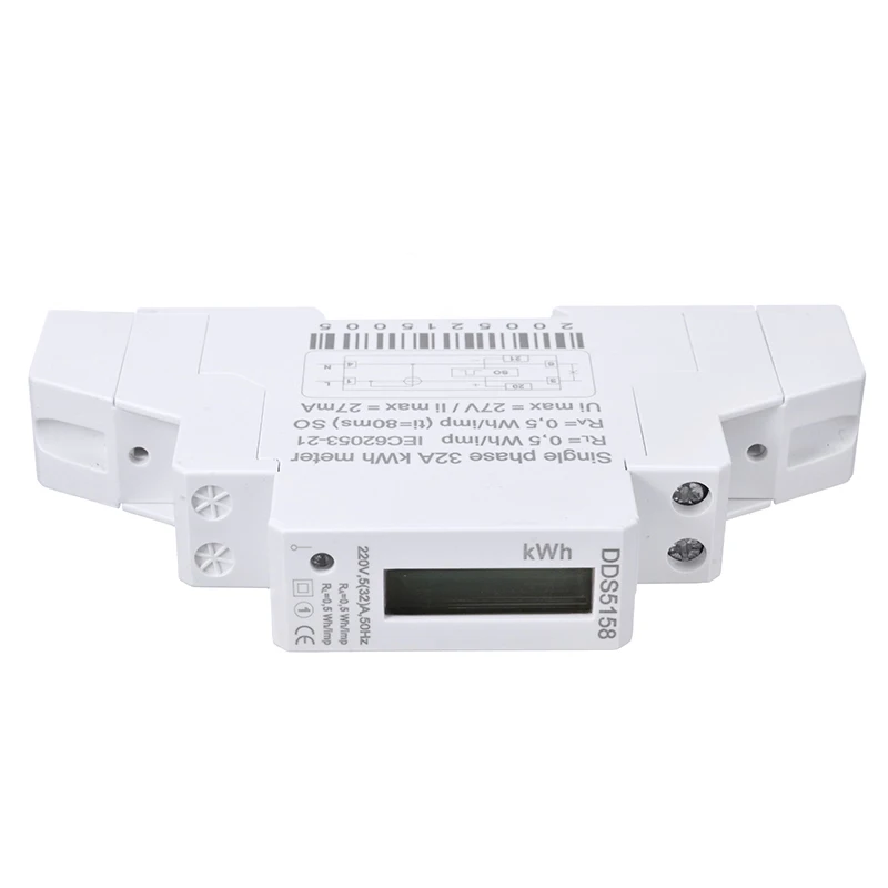 Medidor digital de energia, 220v, ac, watts,