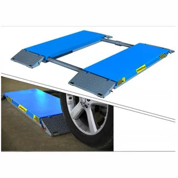 

On ground scissor car lift approved by CE with lifting height 1000mm