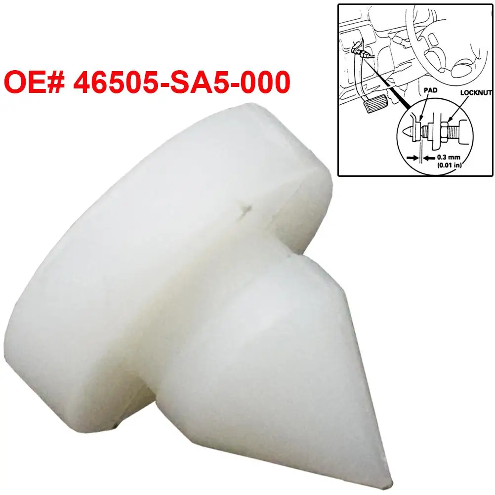 Per Honda Civic Odyssey Accord Prelude CR-V Acura Integra TL RL RSX MDX Auto Freno/Dispinta Frizione Tappo Pedale Pad 2 PZ/SET - Image 4