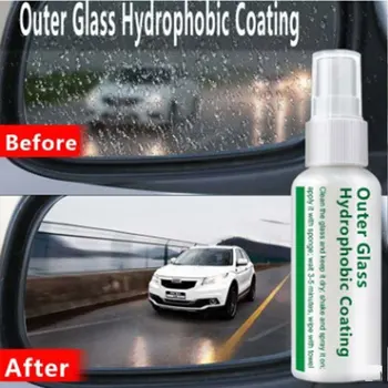 

Car Rainproof Nano Hydrophobic Coating Glass Hydrophobic Coating Auto Window Cleaner Car Accessories