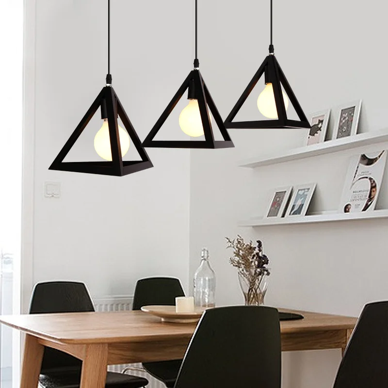 Современный подвесной светильник винтажный в стиле индастриал Современная