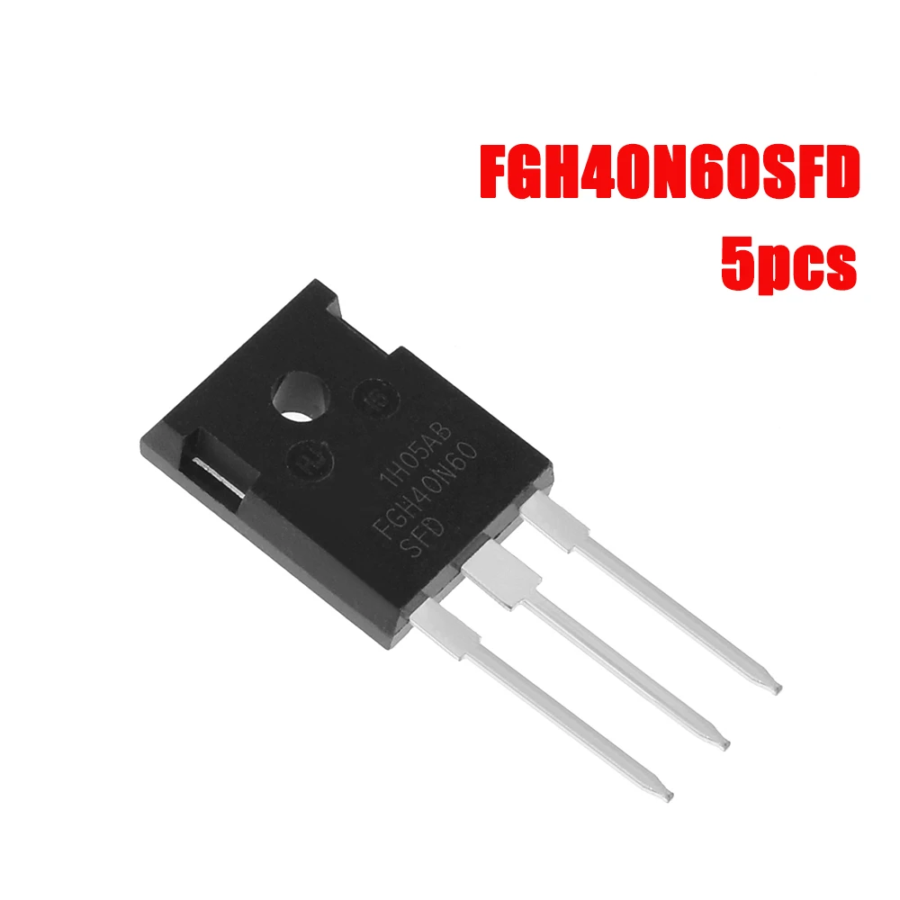 5 шт./лот FGH40N60SFD FGH40N60 40N60SFD TO-247 IGBT 600VA | Электронные компоненты и принадлежности