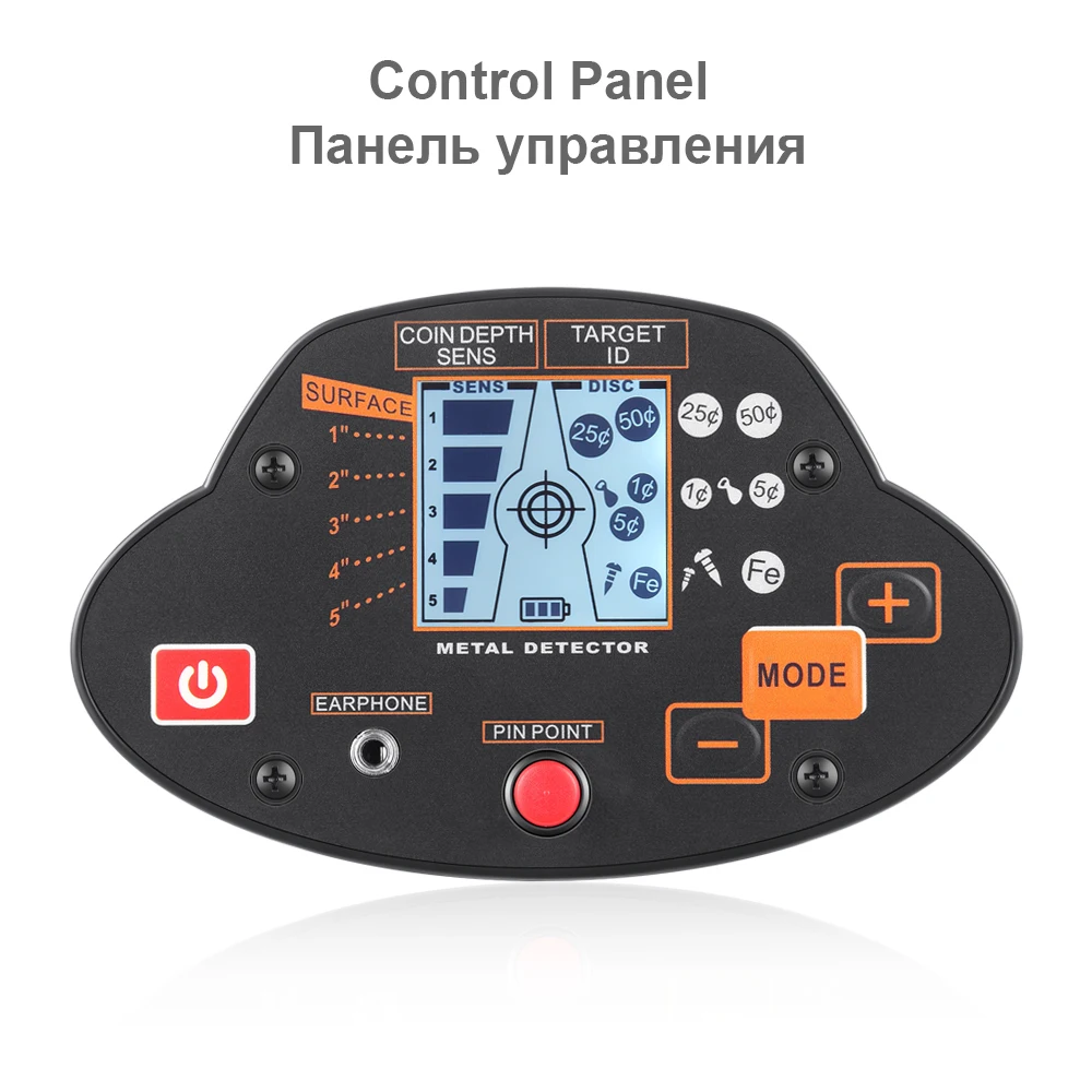 MD5030 детектор металла хорошего качества и высокой чувствительности золота detectortwith светодиодный фонарик детектор золота глубина проводки металлоискатель